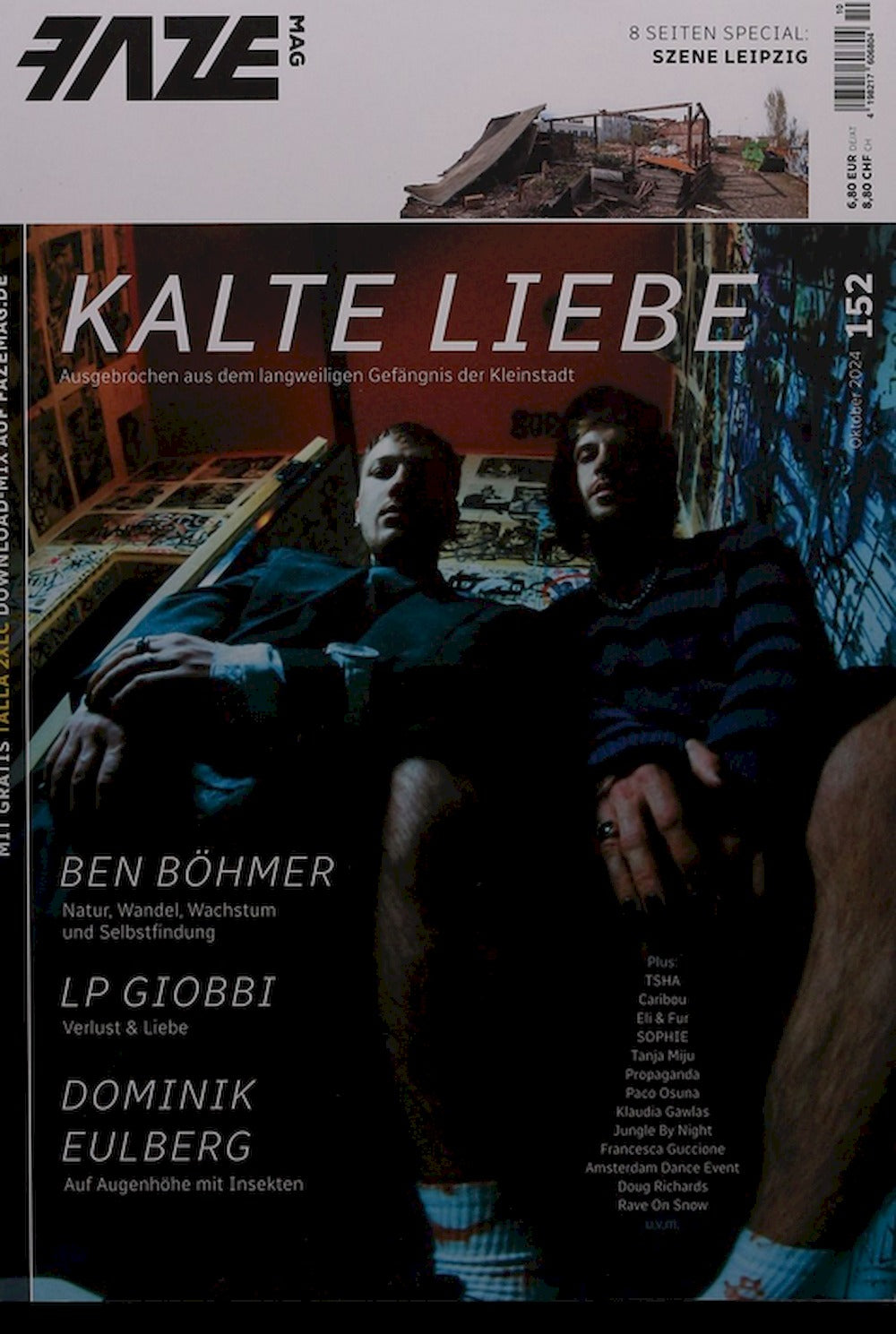 Faze Lehti Saksa 2024-10 – Ben Böhmer Giobbi Dominik Eulberg – Alkuperäinen painos