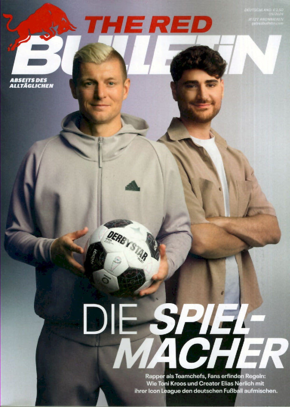 The Red Bulletin Magazin Deutschland 2024-05 Toni Kroos Elias Nerlich