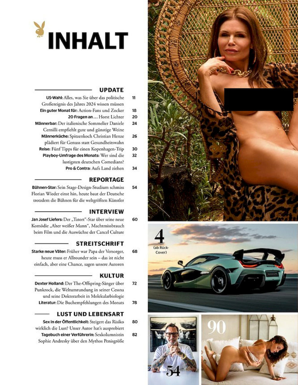 Playboy Magazin Deutschland 2024-11 Tabea Heynig