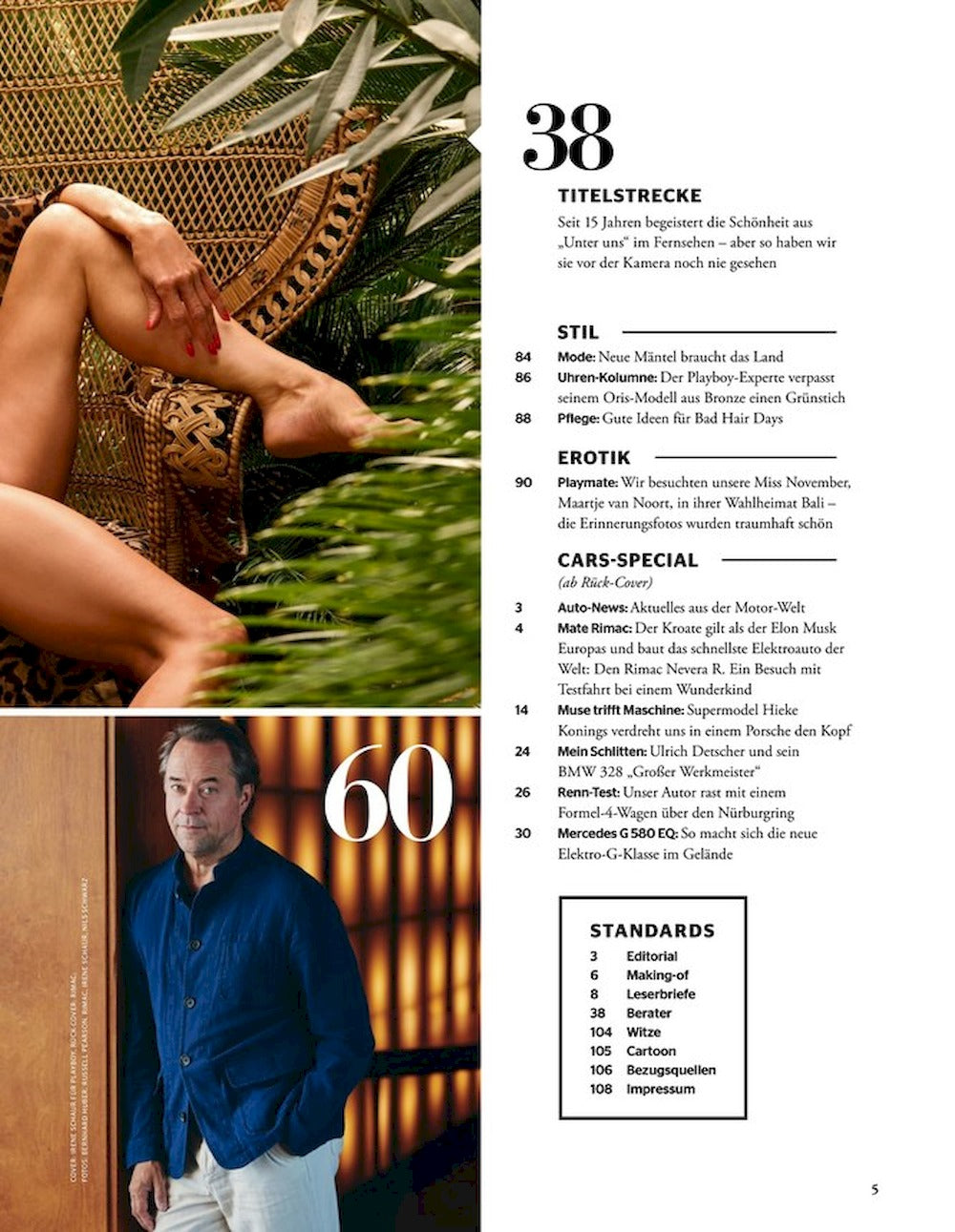 Playboy Magazin Deutschland 2024-11 Tabea Heynig