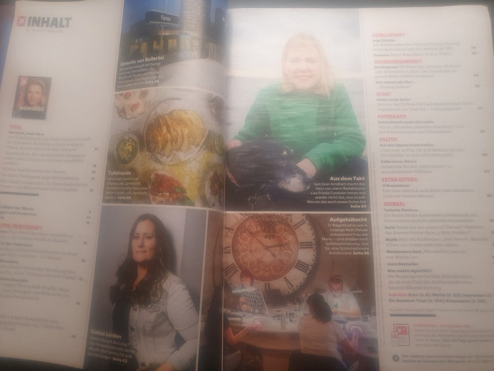 Stern Magazin Deutschland 2024-13 Joel Basman Gossip