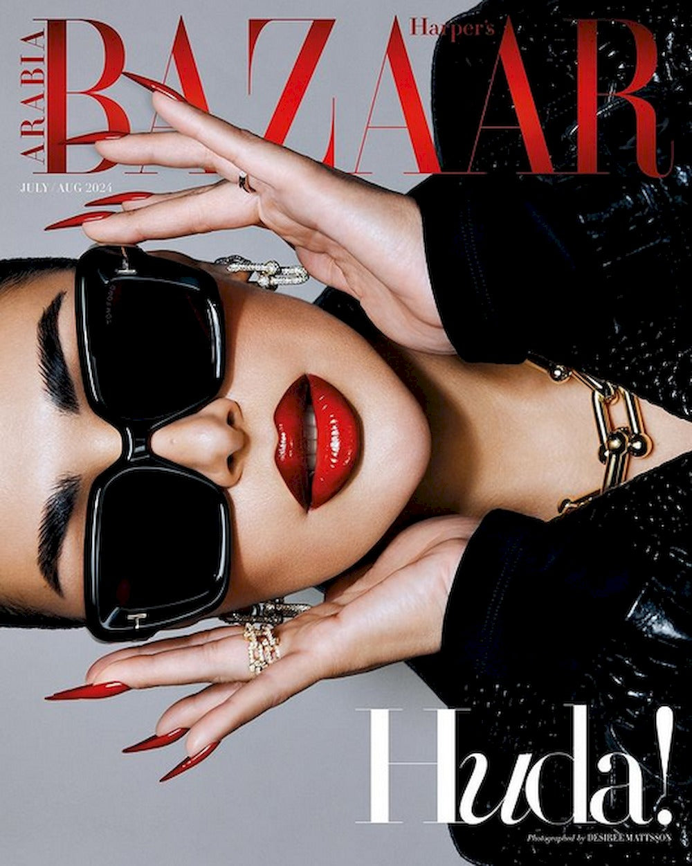 Harpers Bazaar Revista Arabia 2024-07+08 Huda Kattan Edición original
