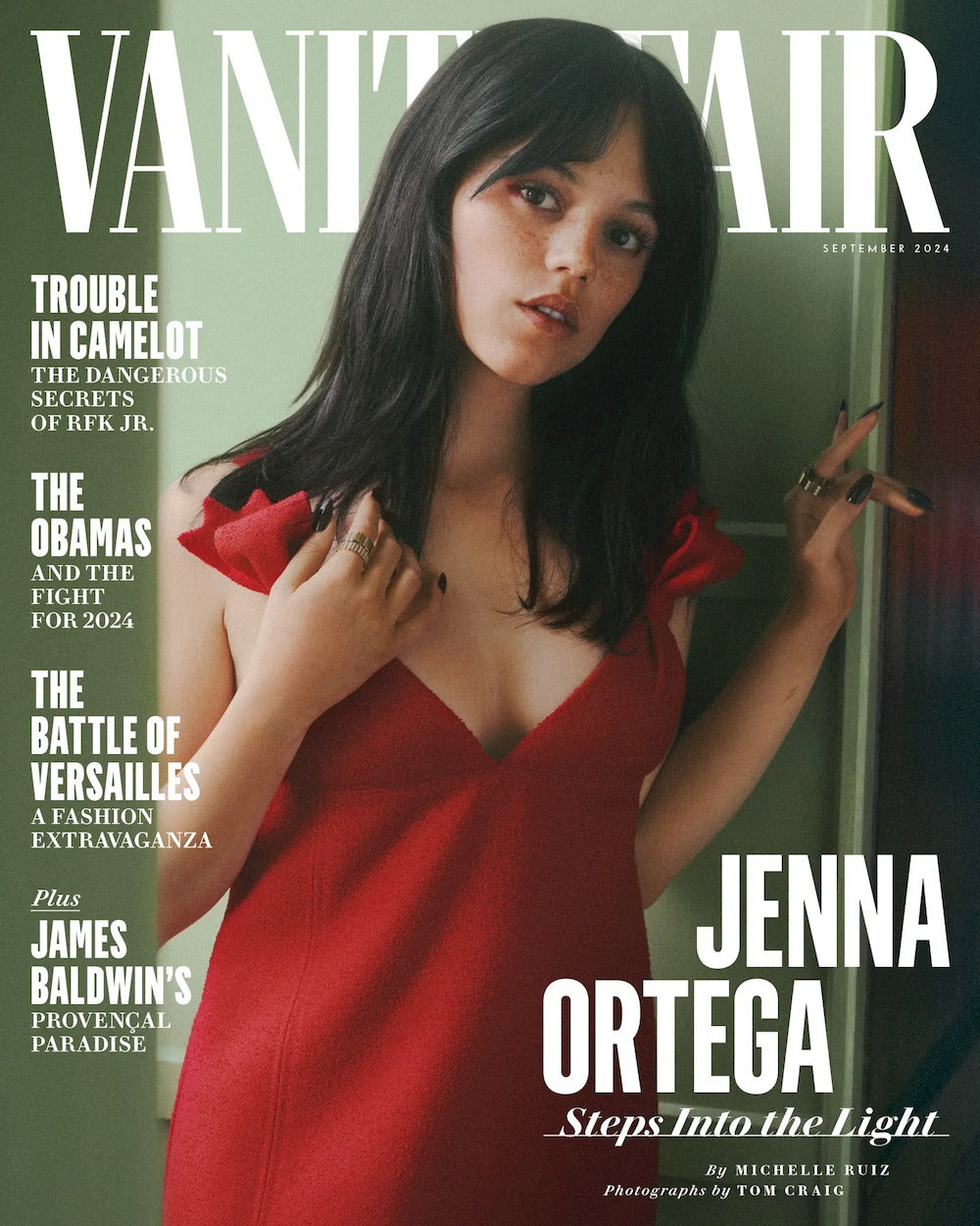 Vanity Fair Magasin UK 2024-09 Jenna Ortega Originalutgåva