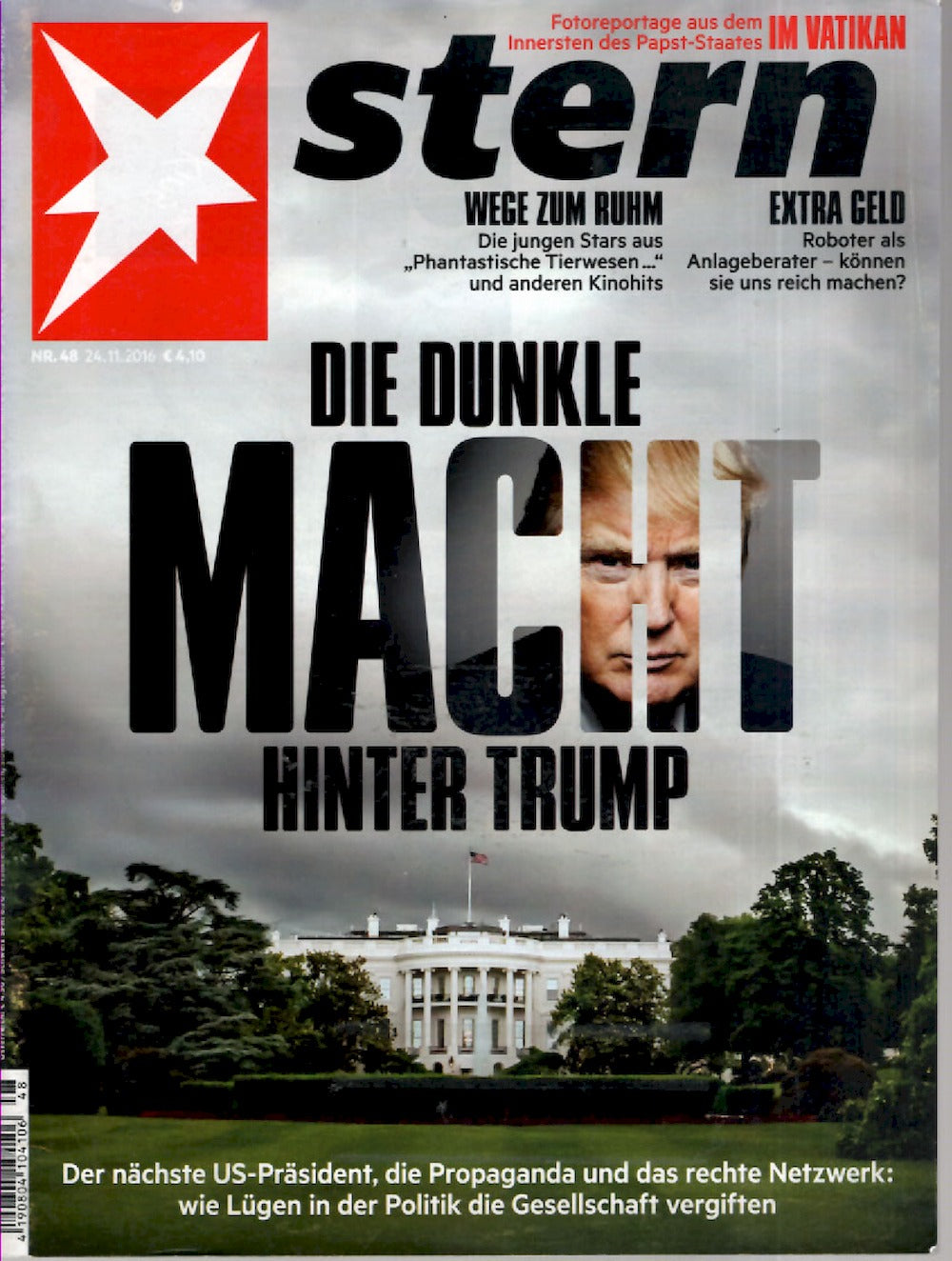 Stern Magazin Deutschland 2016-48 Donald Trump