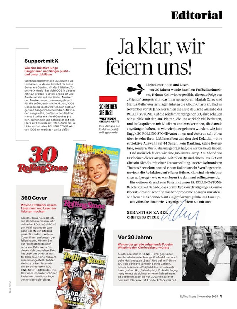 Rolling Stone Magazin Deutschland 2024-11 Wilco Campino Tocotronic Jack Bugg Placebo #361
