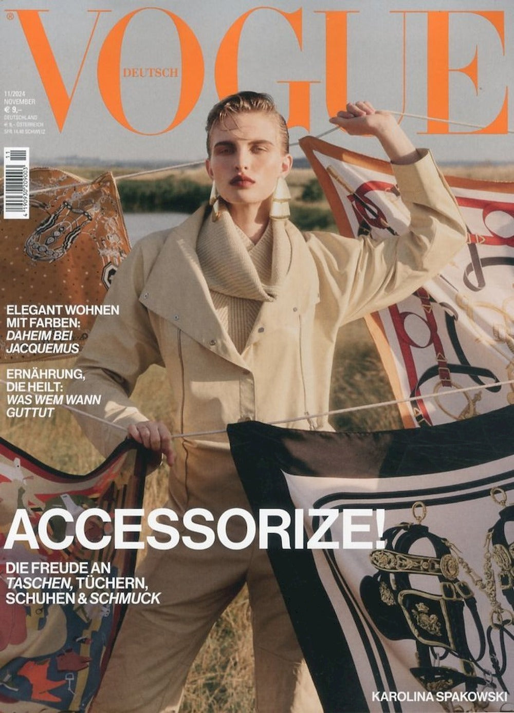 Vogue Magazin Deutschland 2024-11 Karolina Spakowski