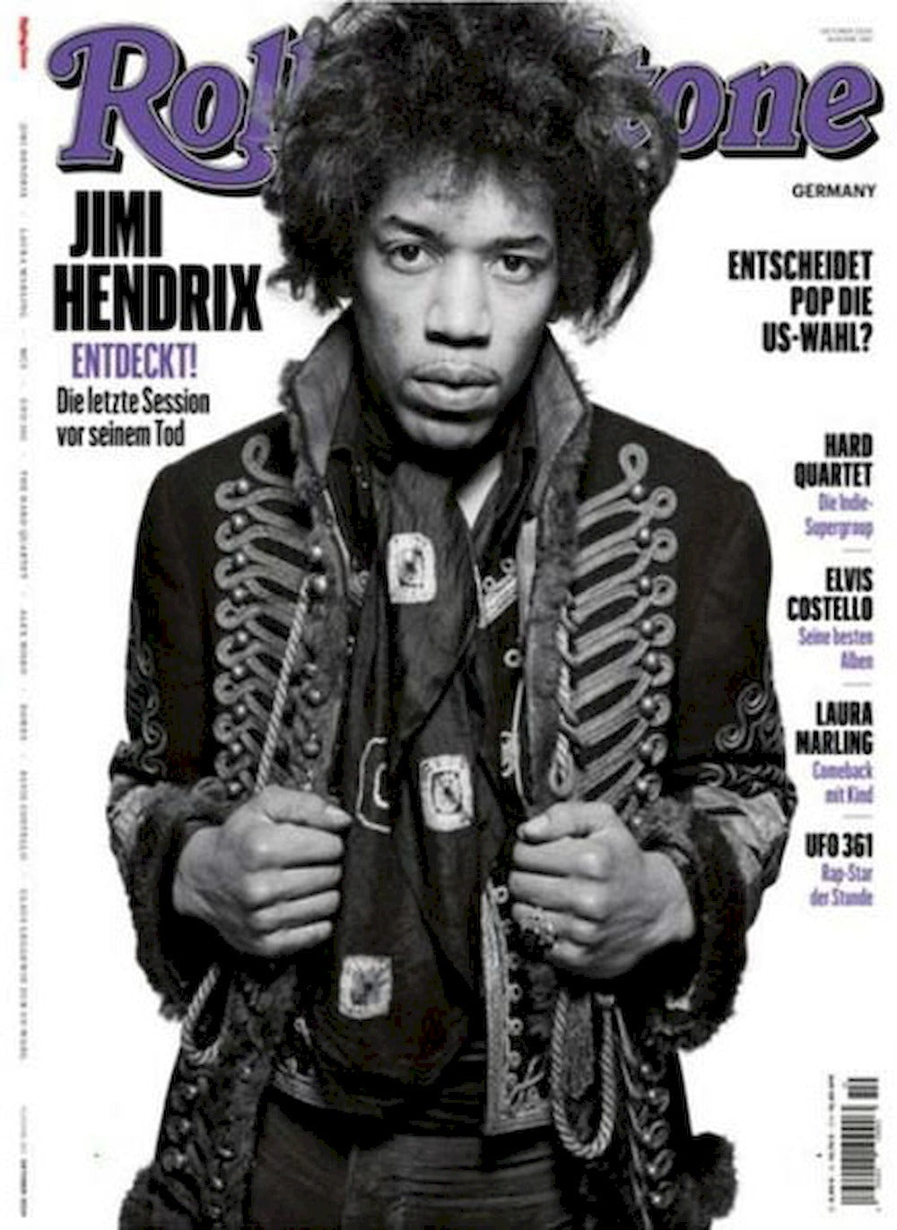 Rolling Stone Magazin Deutschland 2024-10 Jimi Hendrix Elvis Costello UFO 361