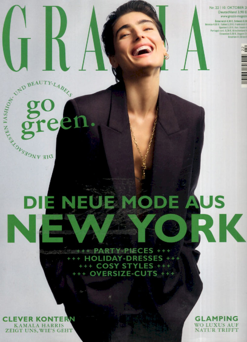 Grazia Magazin Deutschland 2024-22 Heike Makatsch Kamala Harris