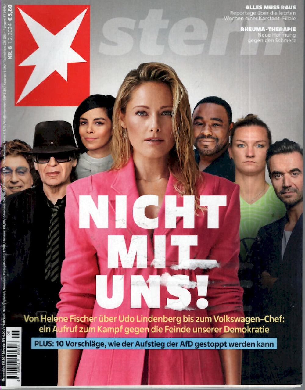 Stern Magazin Deutschland 2024-06 Helene Fischer Udo Lindenberg Florian Silbereisen