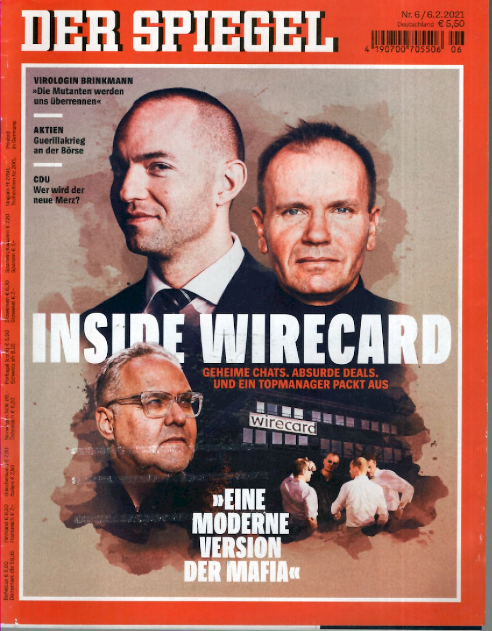 Der Spiegel Magazin Deutschland 2021-06 Wirecard Jan Marsalek
