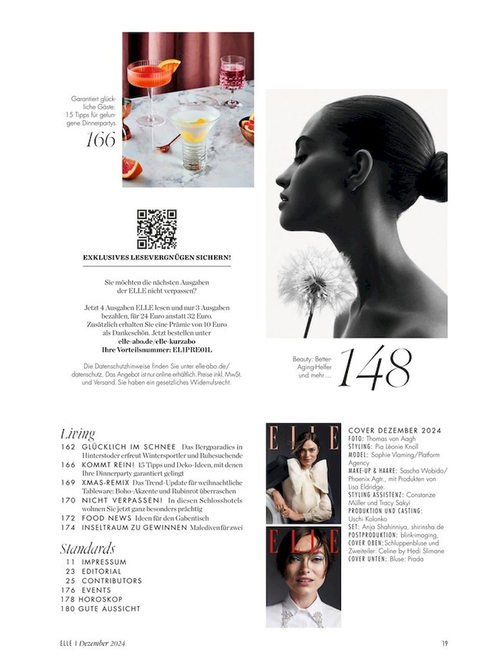 Elle Magazin Deutschland 2024-12 Sophie Vlaming