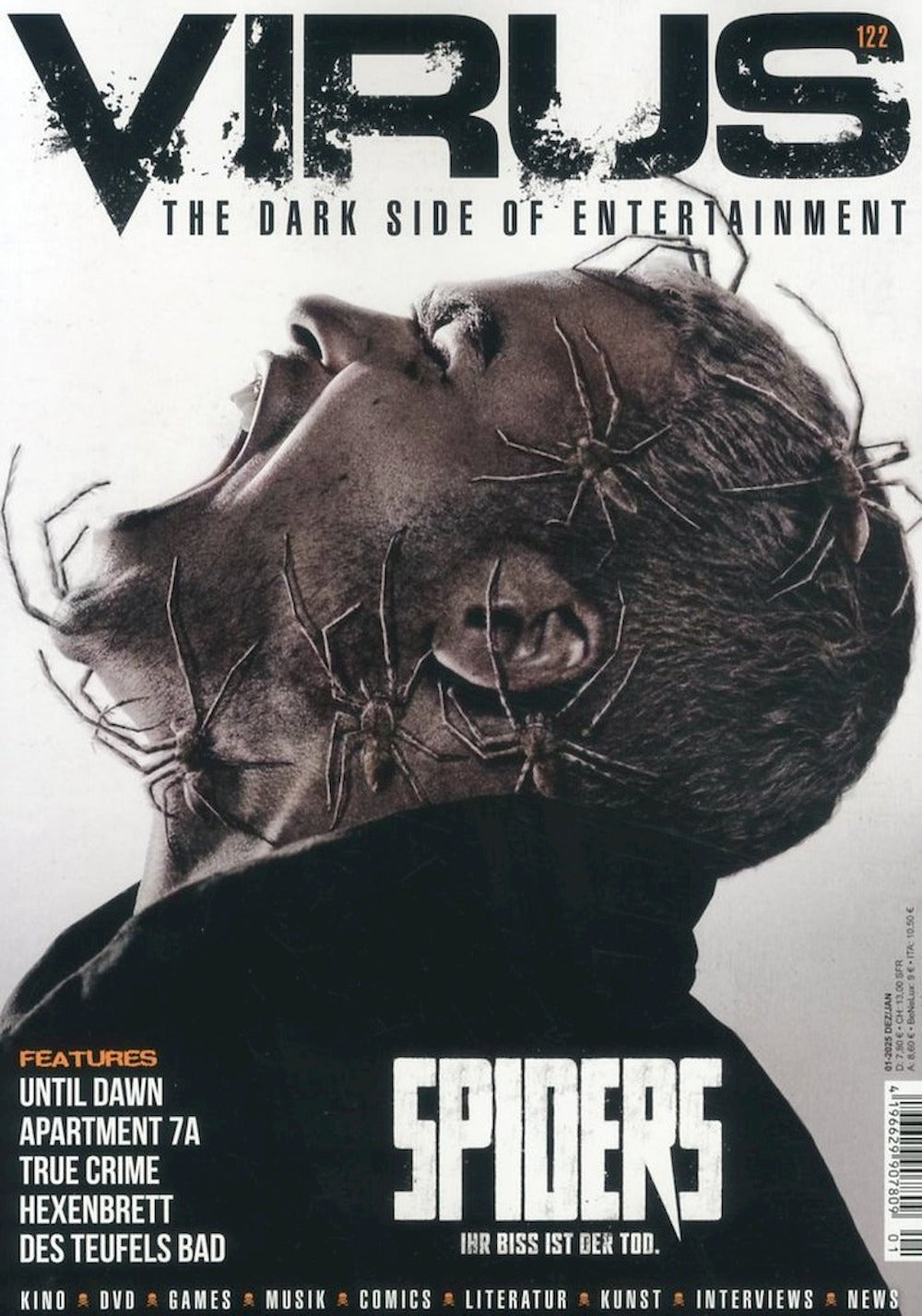 Virus Magazin Deutschland 2025-01 Spiders Until Dawn Apartment 7a #122