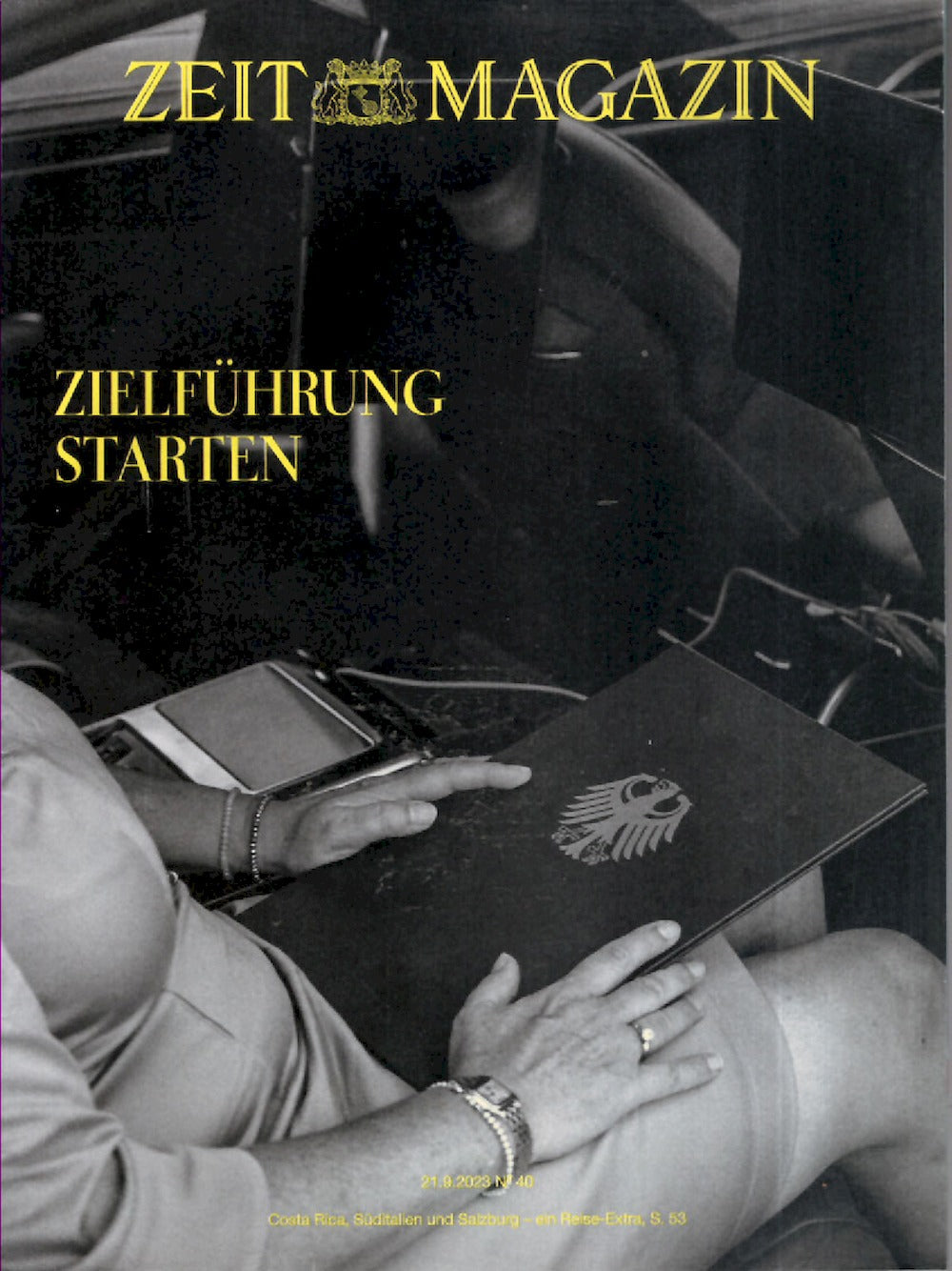 Zeit Magazin Deutschland 2023-40 Nancy Faeser