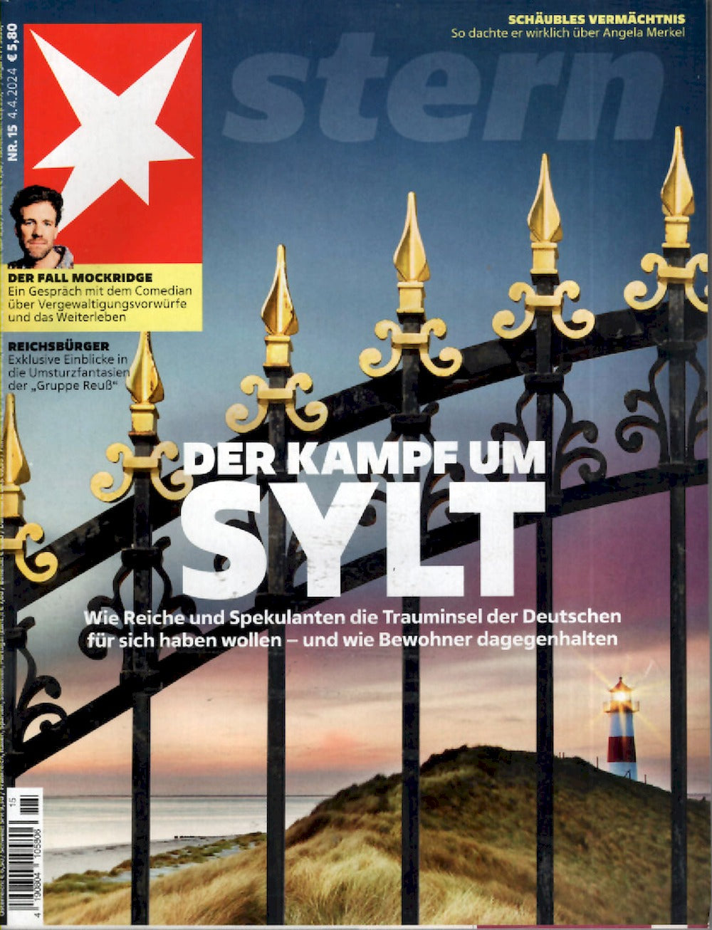 Stern Magazin Deutschland 2024-15 Luke Mockridge Khruangbin Osiel Gouneo
