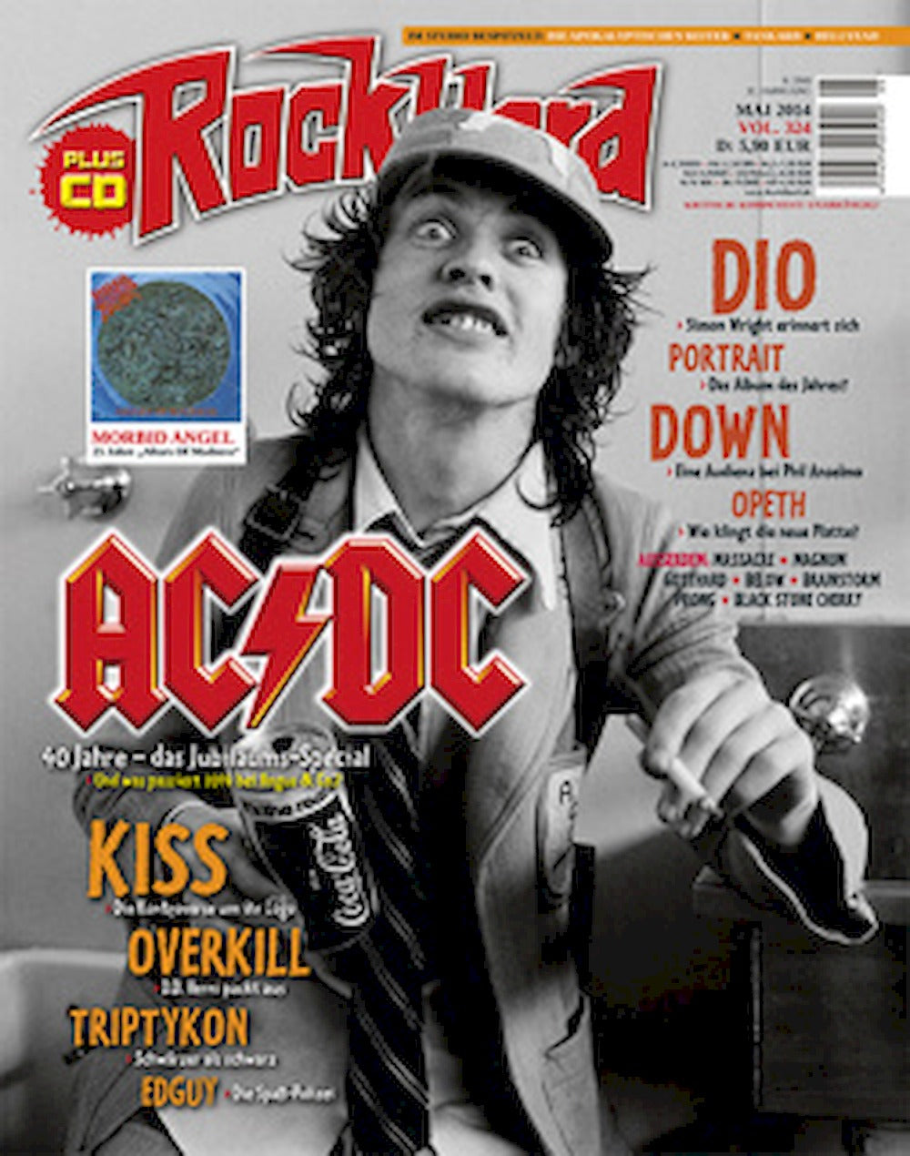 Rock Hard Revista Alemania 2014-05 – AC/DC Dio Kiss Overkill Triptykon – Edición original