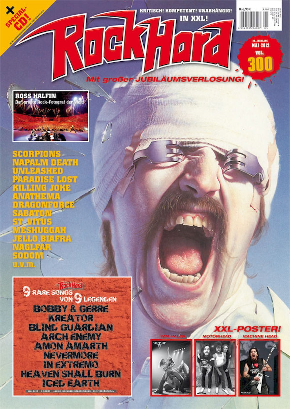 Rock Hard Tijdschrift Duitsland 2012-05 – Scorpions Napalm Death Paradise Lost – Originele uitgave