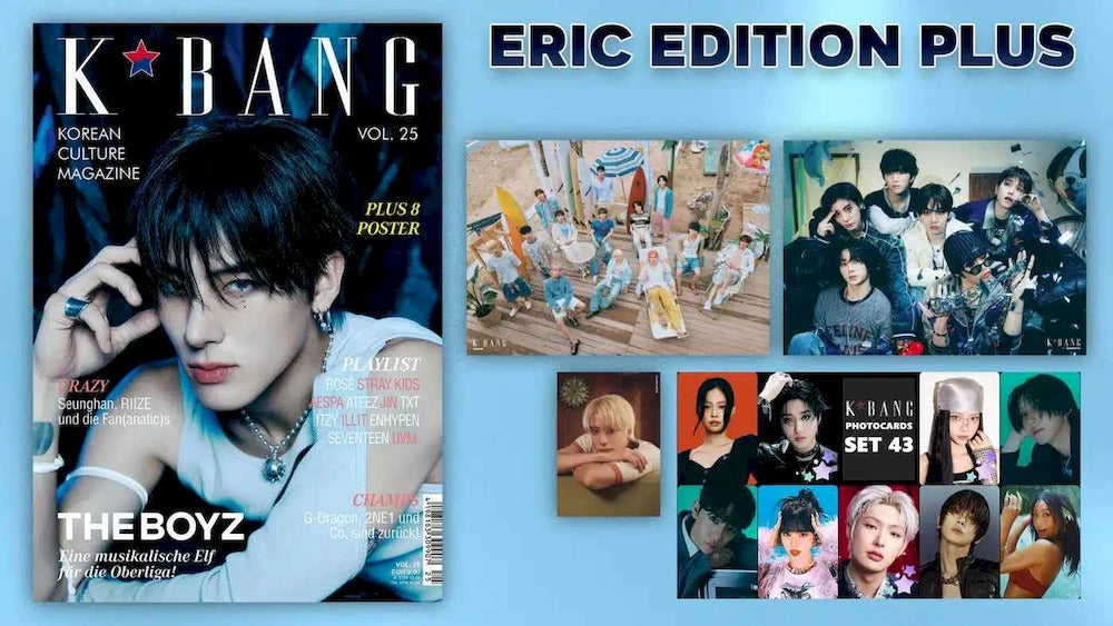 K*Bang Magazin Deutschland 2025 #25 Eric The Boyz + Poster