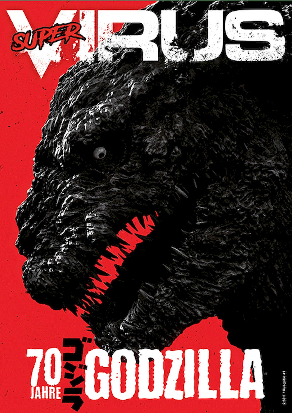 Super Virus Magazin Deutschland 2024 #41 Godzilla