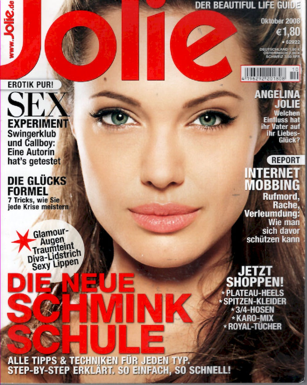 Jolie Magazin Deutschland 2008-10 Angelina Jolie