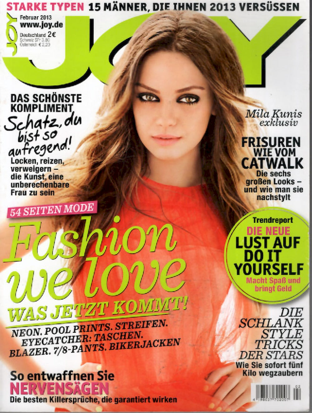 Joy Magazin Deutschland 2013-02 Mila Kunis