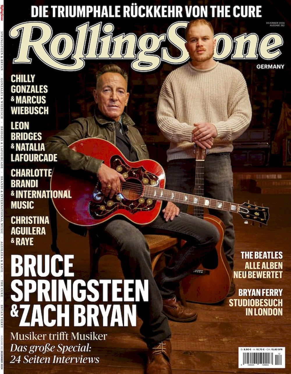 Rolling Stone Magazin Deutschland 2024-12 Bruce Springsteen Zach Bryan The Cure Kim Deal