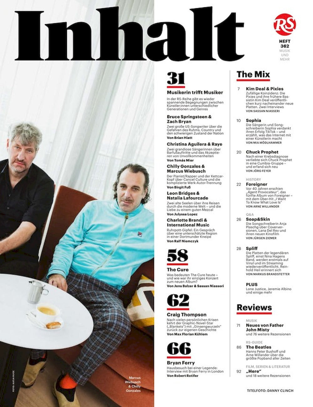 Rolling Stone Magazin Deutschland 2024-12 Bruce Springsteen Zach Bryan The Cure Kim Deal