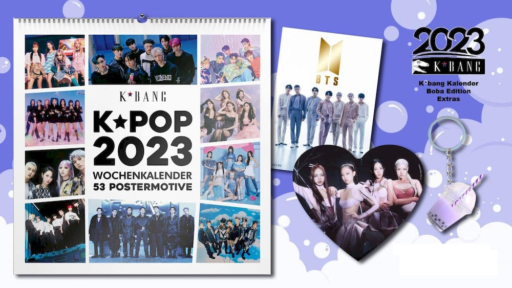 K*Bang Calendar Deutschland 2022 K Pop Boba