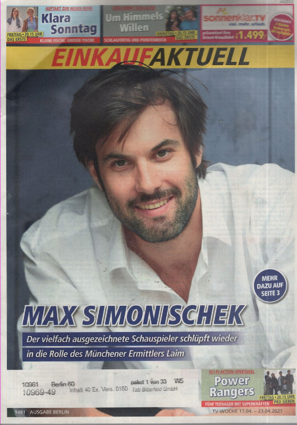 Einkauf Aktuell Magazin Deutschland 2022-16 Max Simonischek