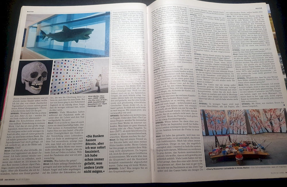 Der Spiegel Magazin Deutschland 2021-27 Wuhan Damien Hirst
