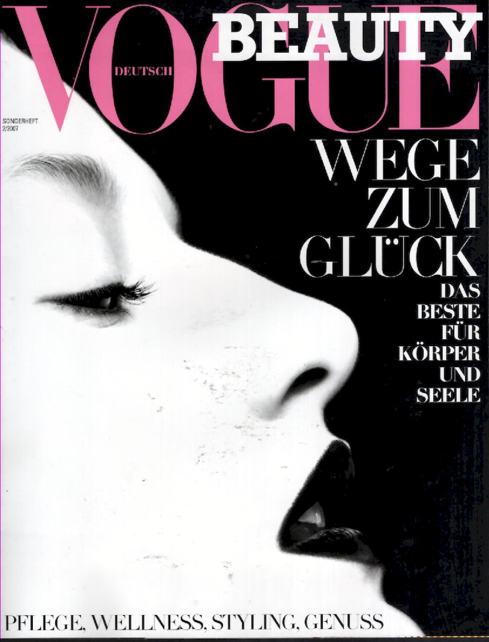 Vogue Beauty Revista Alemanha 2007-02 – Tayla – Edição original