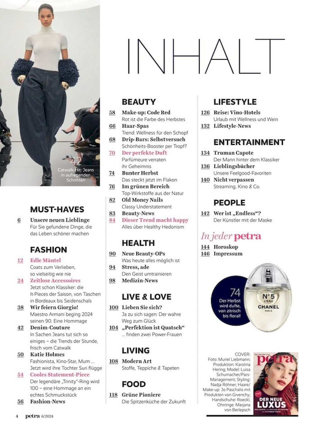 Petra Magazin Deutschland 2024-06 Luisa Schumacher