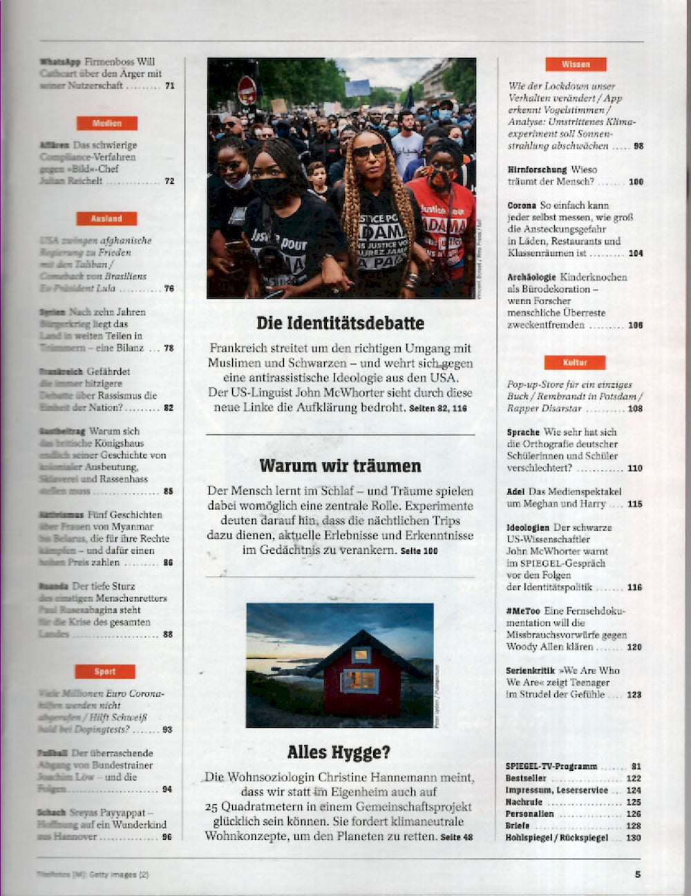 Der Spiegel Magazin Deutschland 2021-11 We Are Who We Are