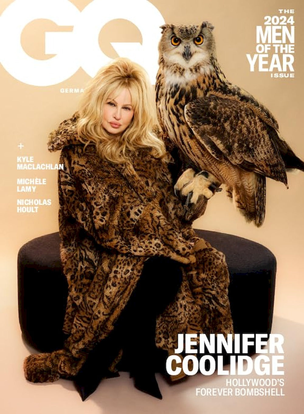 GQ Lehti Saksa 2024-06 – Jennifer Coolidge – Alkuperäinen painos