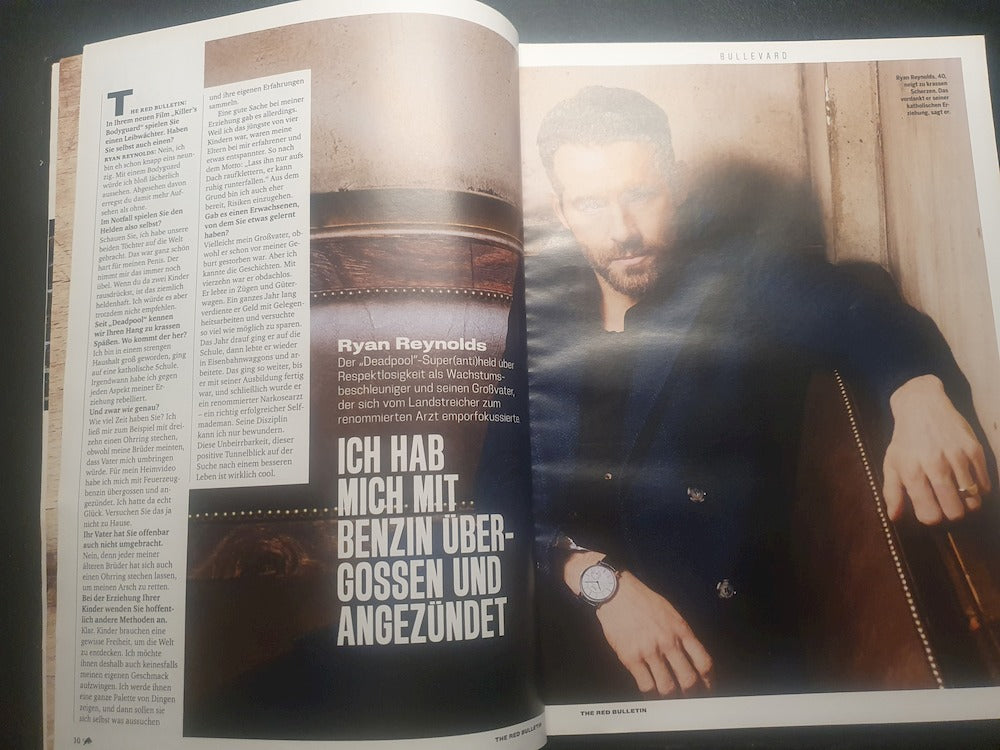 The Red Bulletin Revista Alemanha 2017-09 Andreas Wolf Ryan Reynolds Noomi Rapace