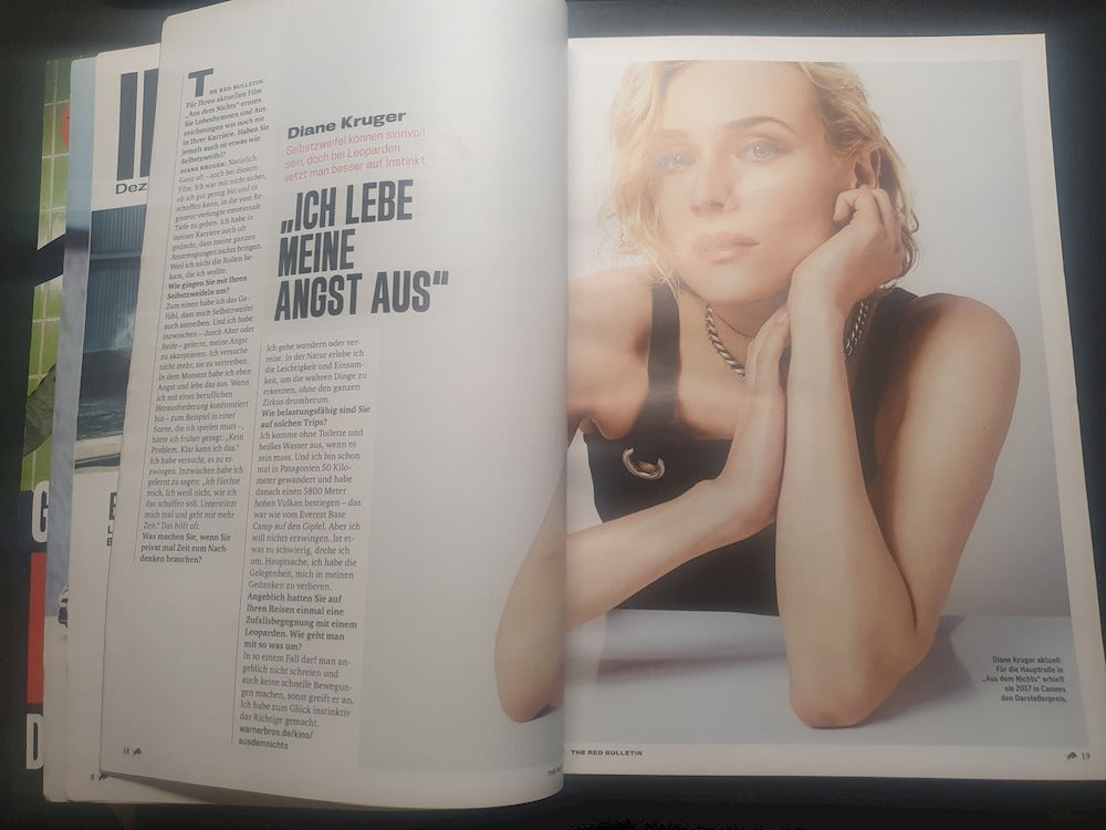 The Red Bulletin Magazin Deutschland 2017-12 Diane Kruger Jean-Claude Van Damme Eko Fresh