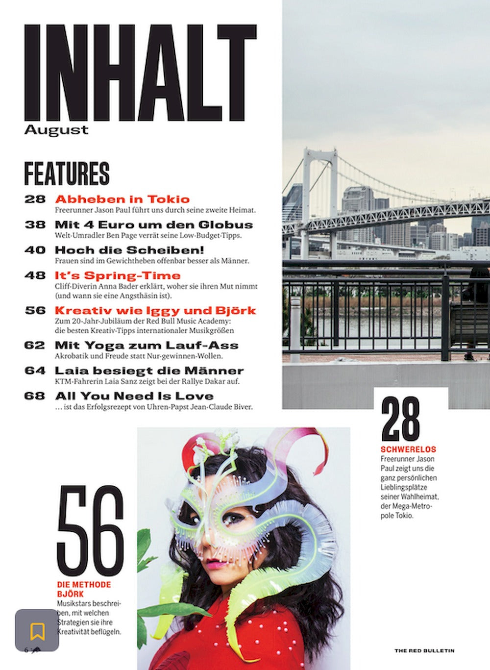 The Red Bulletin Magazin Deutschland 2018-08+09 Jason Paul Björk Iggy Pop Lenny Kravitz Morghan King