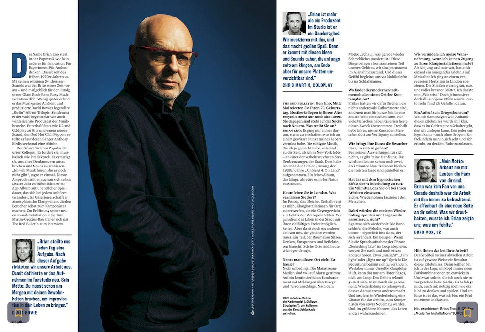 The Red Bulletin Magazine Allemagne 2018-07 Timo Werner Cihan Yasarlar Verstappen Brian Eno