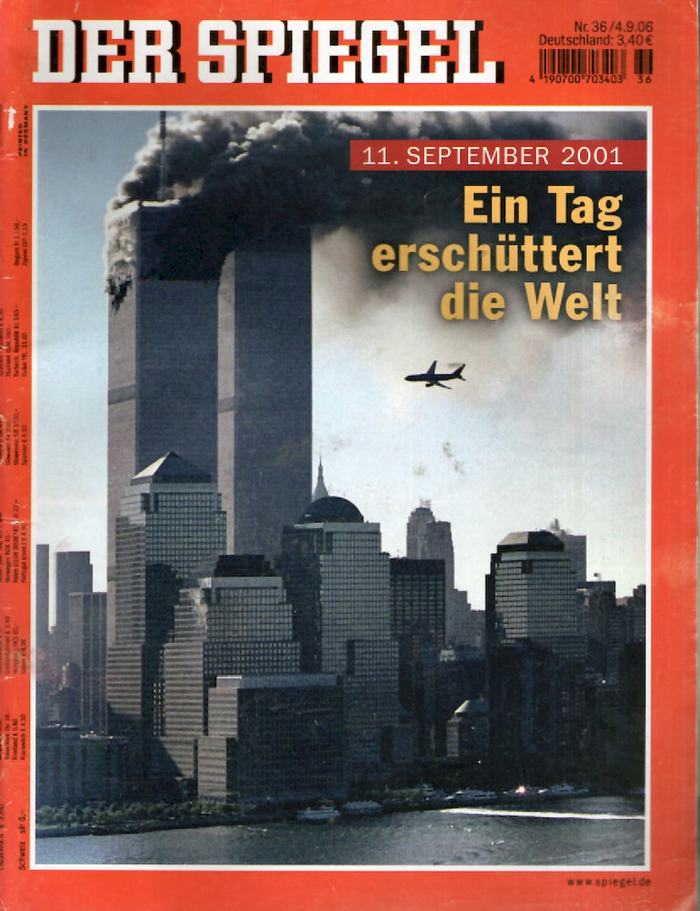 Der Spiegel Magazin Deutschland 2006-36 9 11