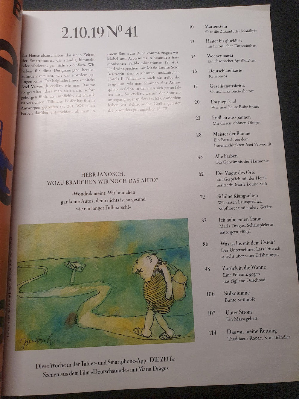Zeit Rivista Germania 2019-41 Axel Vervoordt