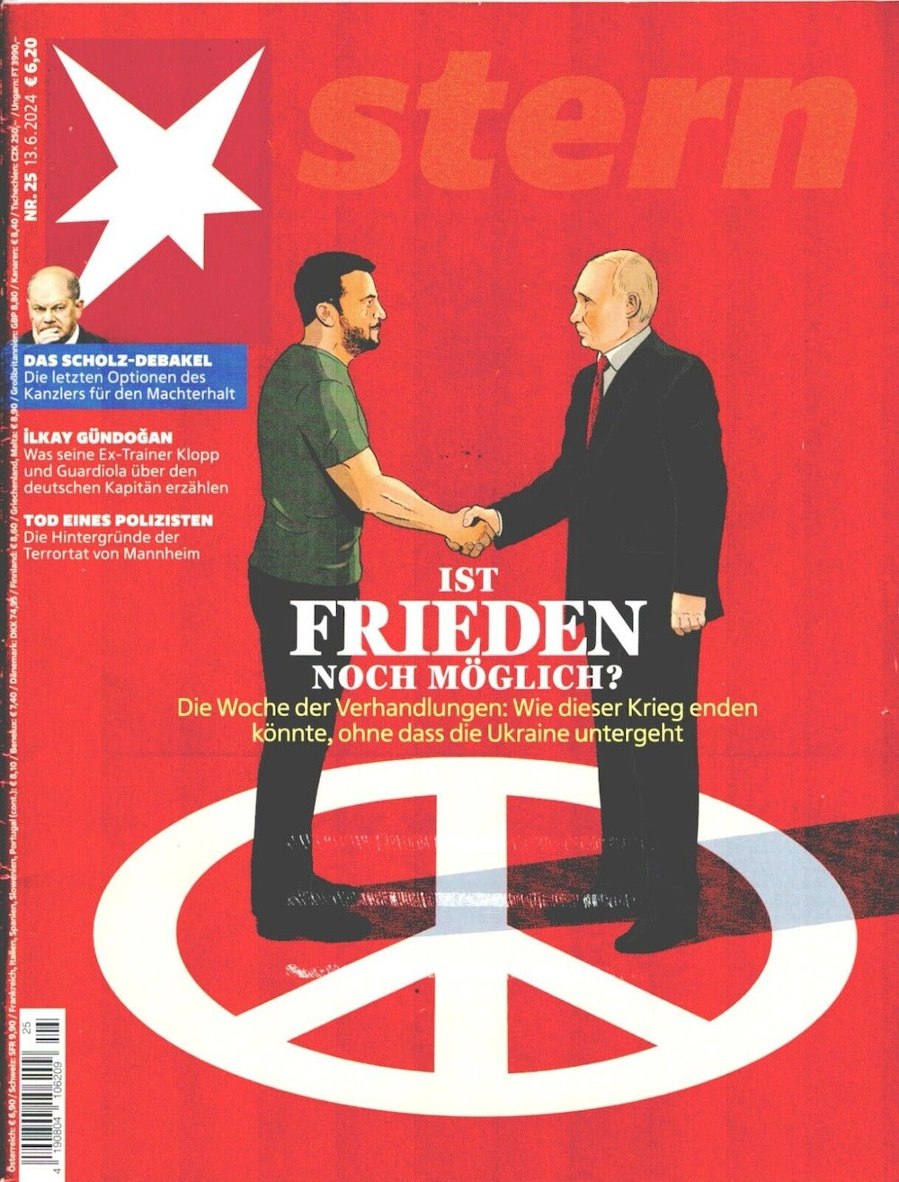 Stern Magazin Deutschland 2024-25 Selenskyj Putin