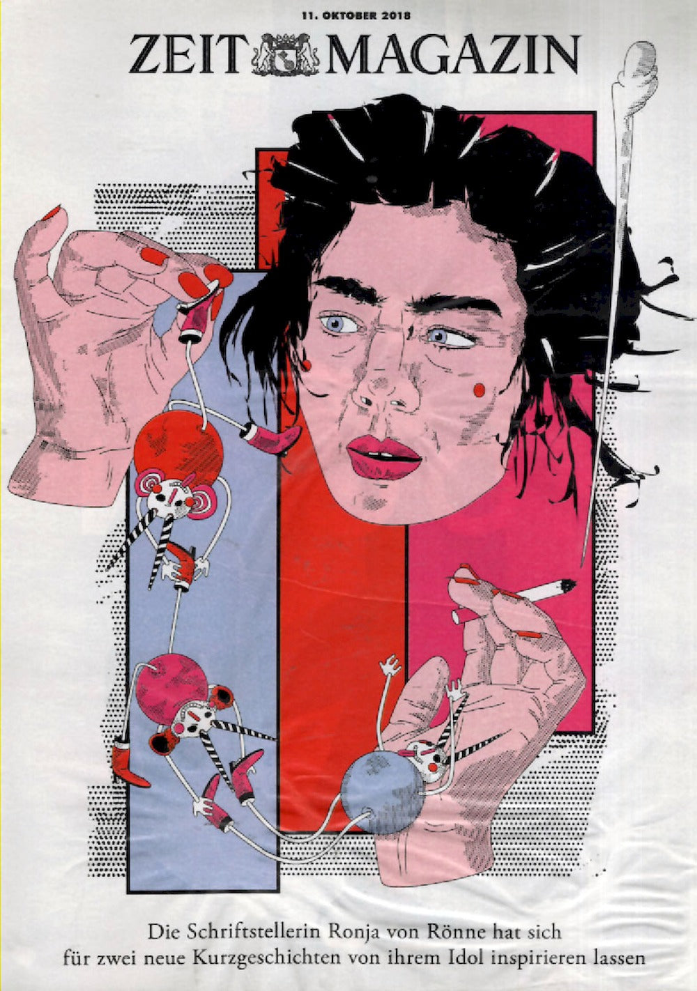 Zeit Magazine Allemagne 2018-42 Ronja Von Rönne Roald Dahl Édition originale
