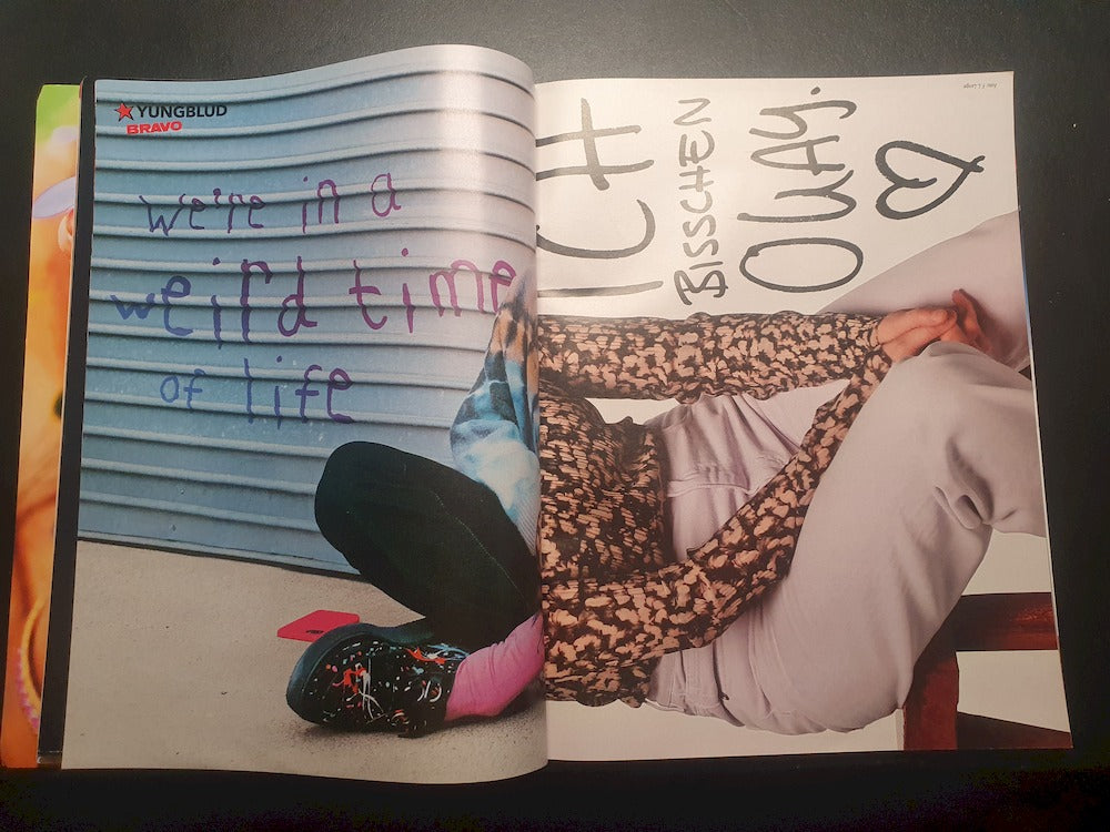 Bravo Magazin Deutschland 2021-01 Noah Beck BTS Capital Bra Shawn Mendez Melanie Martinez + Poster