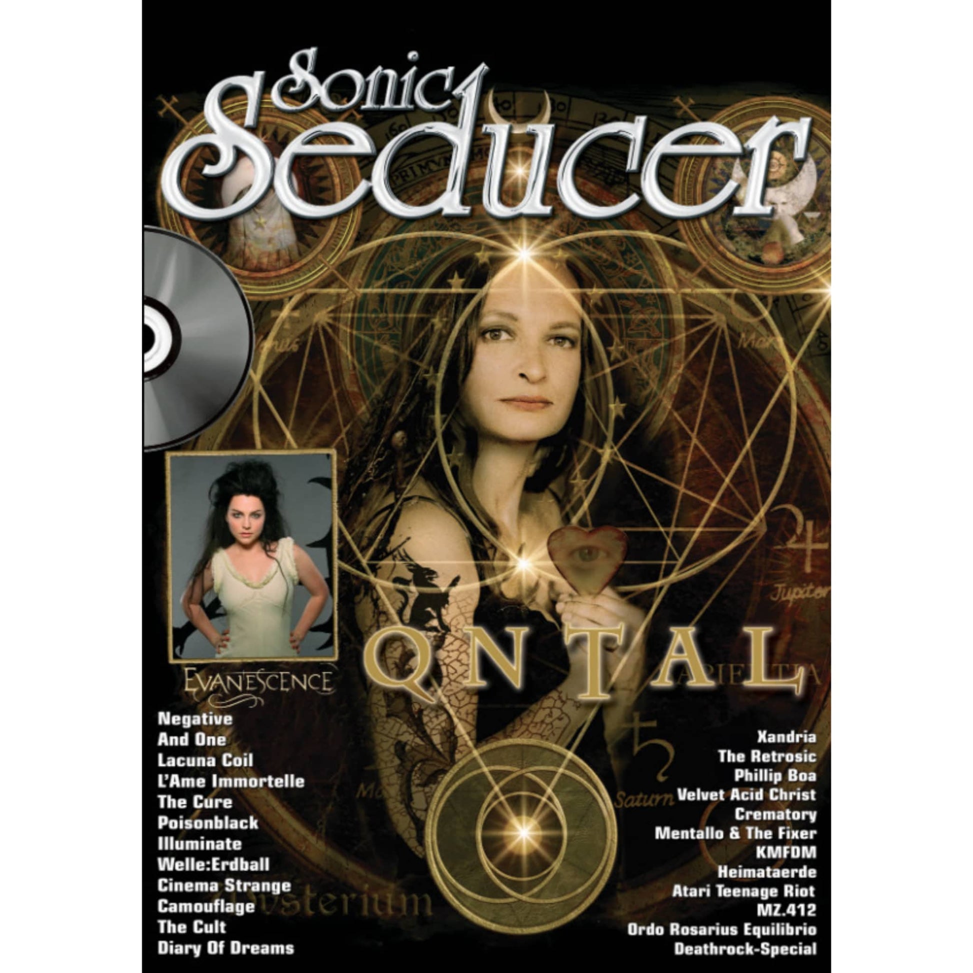 Sonic Seducer Magazin Deutschland 2006-09 Qntal Evanescence Camouflage Cinema Strange Poisonblack
