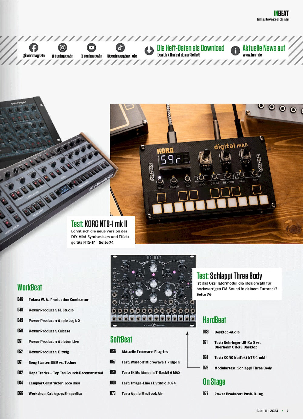 Beat Magazin Deutschland 2024-11 Haujobb