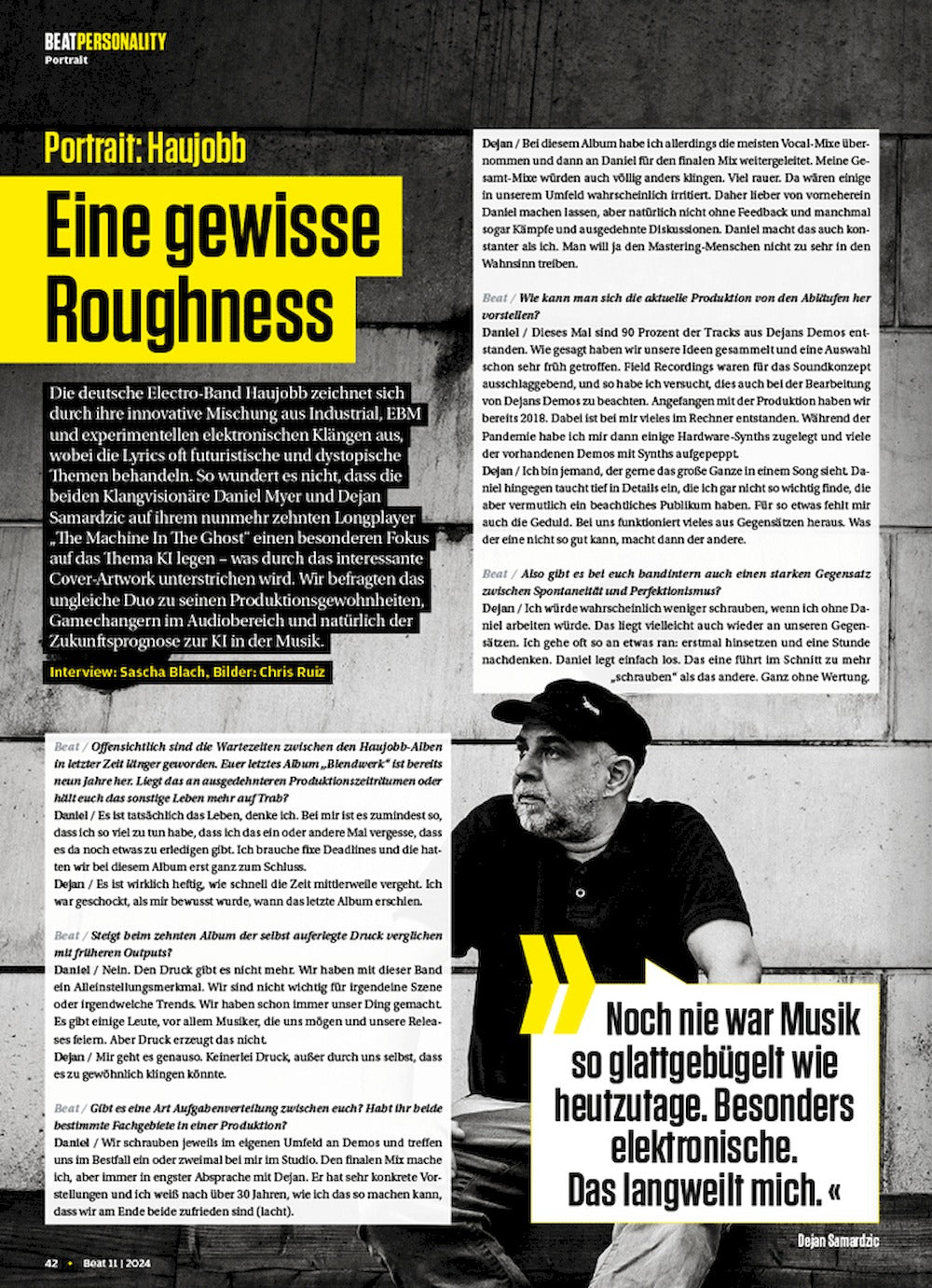 Beat Magazin Deutschland 2024-11 Haujobb