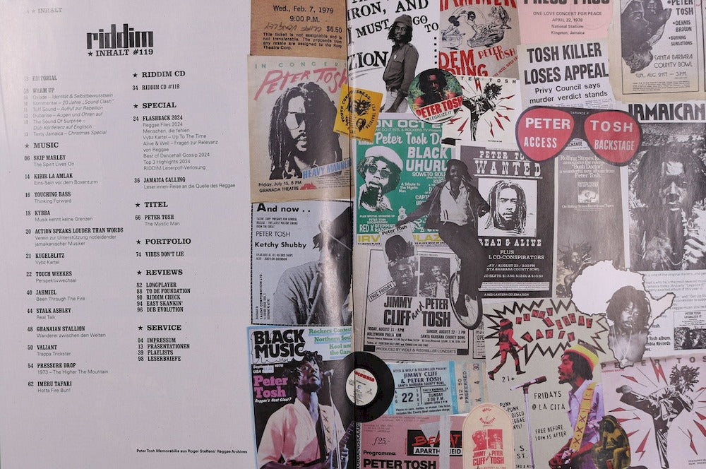 Riddim Magasin Tyskland 2025-01 – Peter Tosh – Originalutgåva