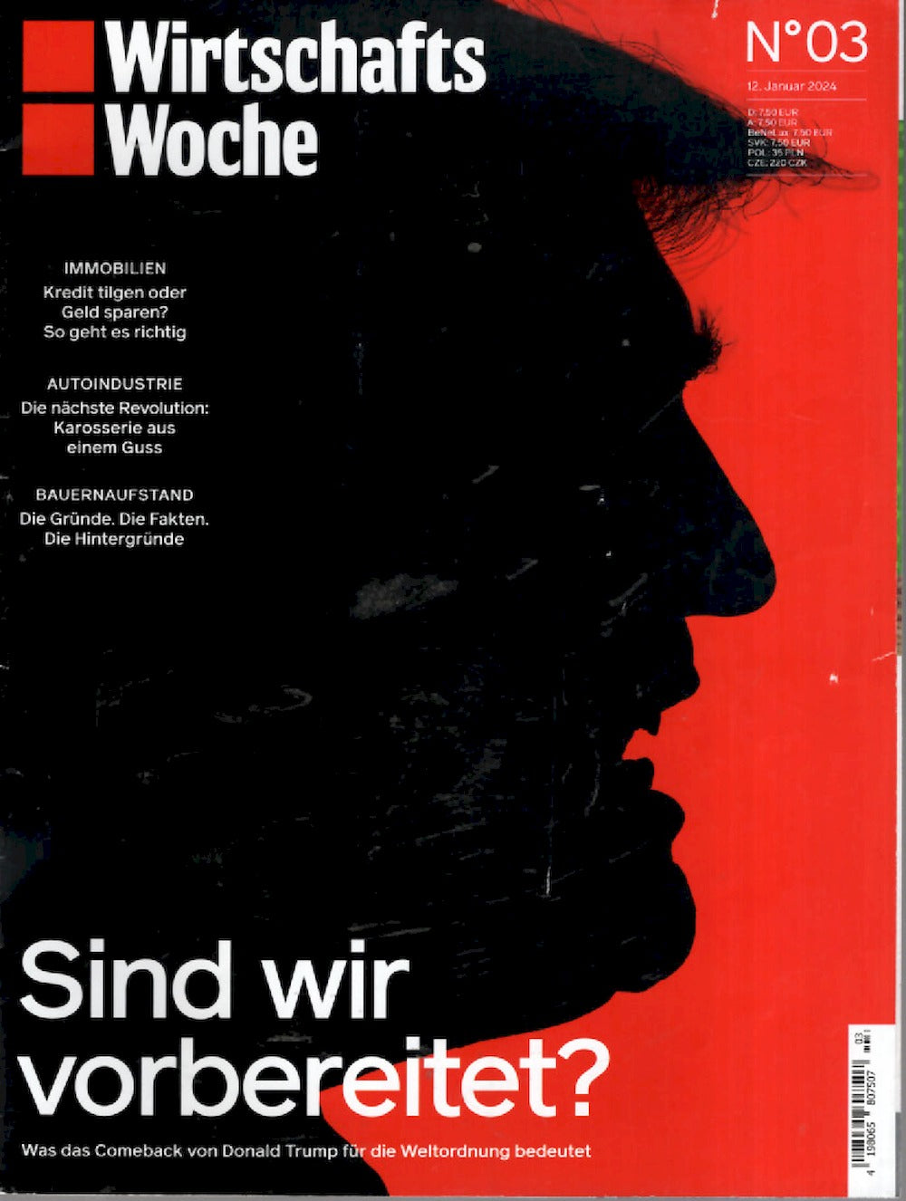 Wirtschaftswoche Magazin Deutschland 2022-03 Donald Tump