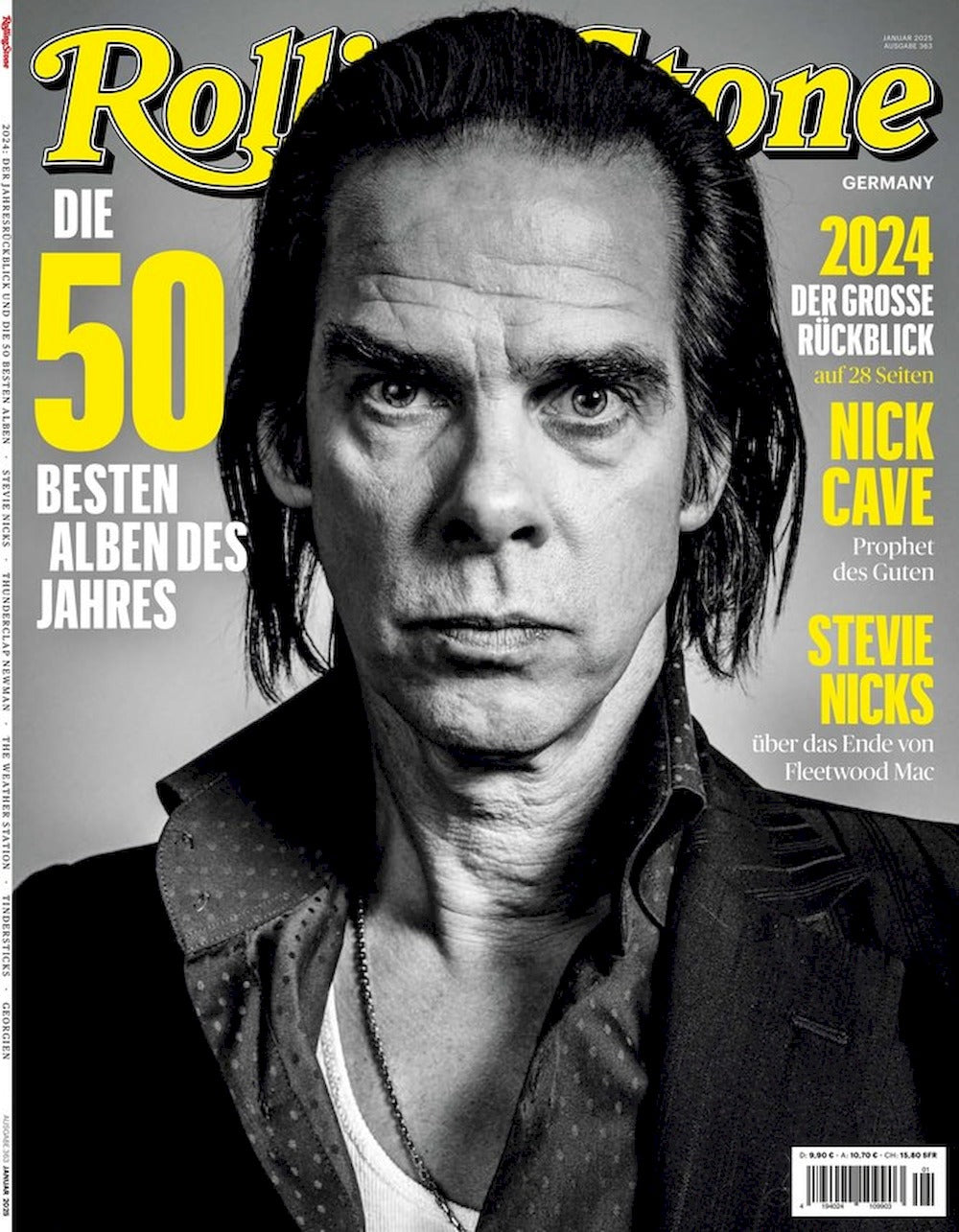 Rolling Stone Magazin Deutschland 2025-01 Nick Cave Stevie Nicks Thunderclap Newman