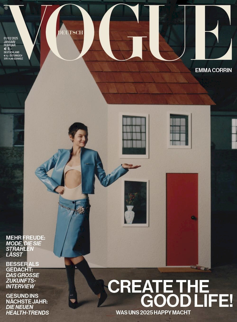 Vogue Magazin Deutschland 2025-01+02 Emma Corrin