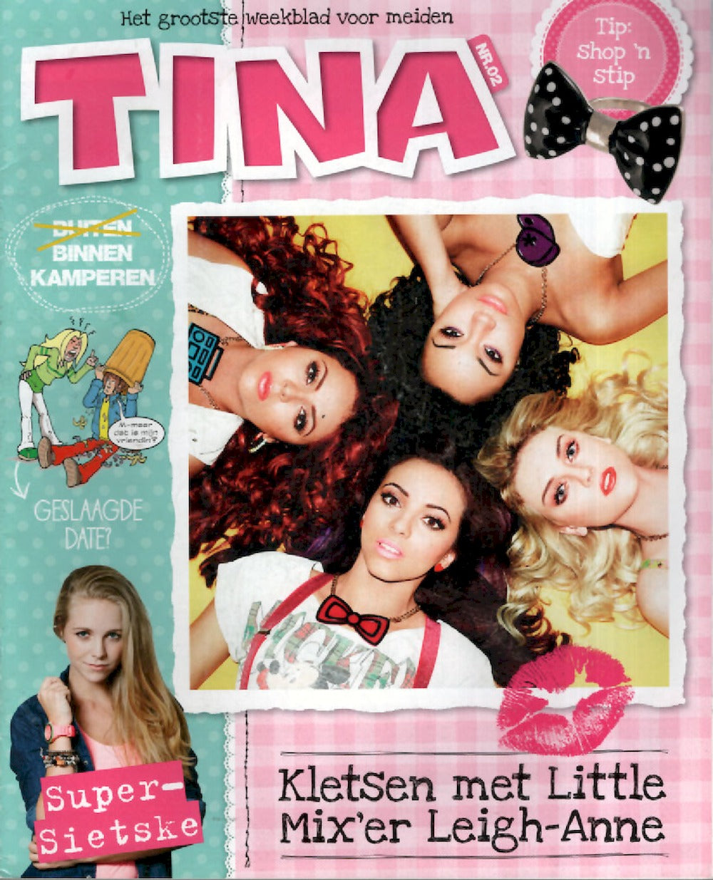 Tina Magazin Niederlande 2014-02 Little Mix Tina